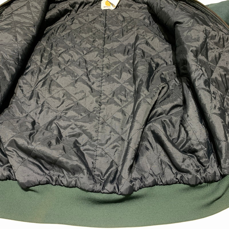 【現状渡し品】【メンズ】 Carhartt カーハート ACTIVE JACKET JQ243 アクティブジャケット アウター ワークジャケット 145-260901-ko-10-teih サイズ：L カラー：グリーン 万代Net店