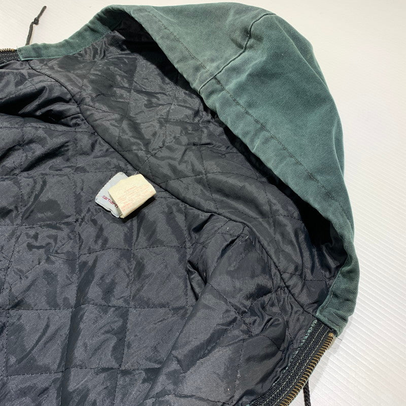 【現状渡し品】【メンズ】 Carhartt カーハート ACTIVE JACKET JQ243 アクティブジャケット アウター ワークジャケット 145-260901-ko-10-teih サイズ：L カラー：グリーン 万代Net店