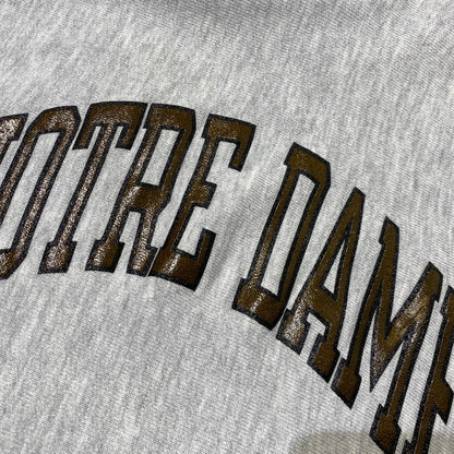【中古品】【メンズ】 Champion チャンピオン 80's REVERSE WEAVE NOTRE DAME PARKA VINTAGE 80年代 リバースウィーブ ノートルダム大学 パーカー 長袖 トップス プルオーバーフーディ トリコタグ ヴィンテージ 145-260901-yo-04-teih サイズ：XL カラー：グレー 万代Net店