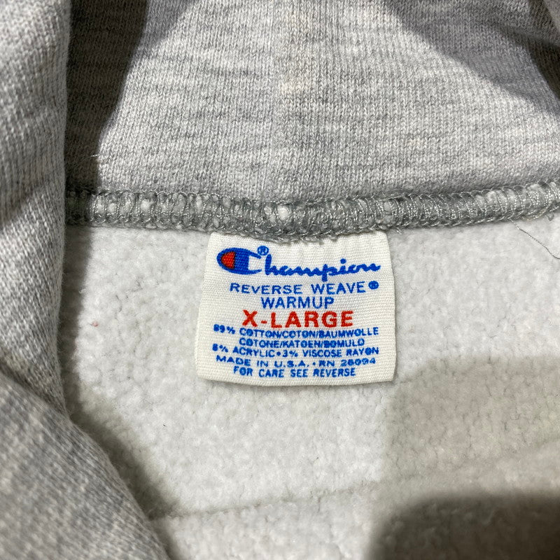 【中古品】【メンズ】 Champion チャンピオン 80's REVERSE WEAVE NOTRE DAME PARKA VINTAGE 80年代 リバースウィーブ ノートルダム大学 パーカー 長袖 トップス プルオーバーフーディ トリコタグ ヴィンテージ 145-260901-yo-04-teih サイズ：XL カラー：グレー 万代Net店