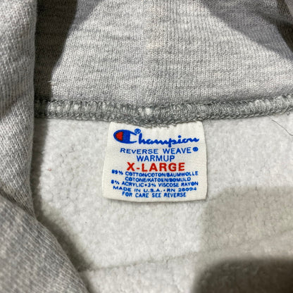 【中古品】【メンズ】 Champion チャンピオン 80's REVERSE WEAVE NOTRE DAME PARKA VINTAGE 80年代 リバースウィーブ ノートルダム大学 パーカー 長袖 トップス プルオーバーフーディ トリコタグ ヴィンテージ 145-260901-yo-04-teih サイズ：XL カラー：グレー 万代Net店