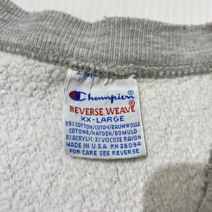 【中古品】【メンズ】 Champion チャンピオン 90's REVERSE WEAVE HARVARD SWEAT 90年代 リバースウィーブ ハーバード大学 スウェット 長袖 トップス トレーナー 刺繍タグ 145-260901-yo-02-teih サイズ：XXL カラー：グレー 万代Net店