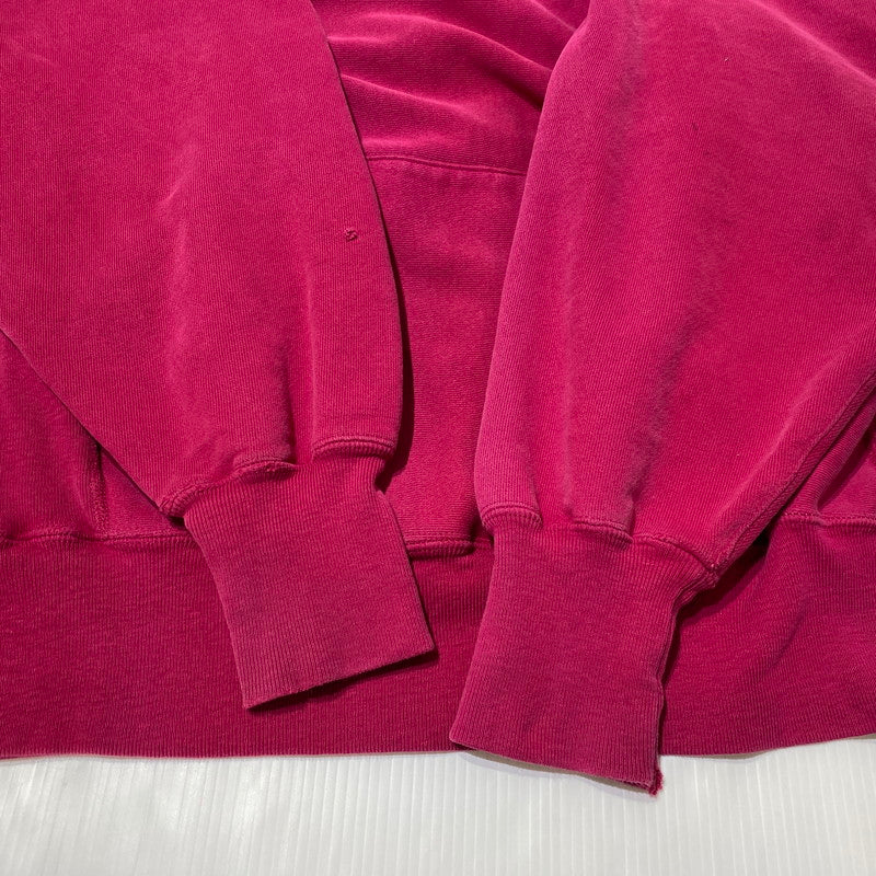 【中古品】【メンズ】 Champion チャンピオン 90's REVERSE WEAVE LOGO PARKA 90年代 リバースウィーブ ロゴ パーカー 長袖 トップス プルオーバーフーディ 刺繍タグ 145-260901-yo-03-teih サイズ：XL カラー：ラズベリーピンク 万代Net店