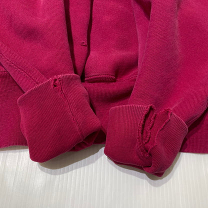 【中古品】【メンズ】 Champion チャンピオン 90's REVERSE WEAVE LOGO PARKA 90年代 リバースウィーブ ロゴ パーカー 長袖 トップス プルオーバーフーディ 刺繍タグ 145-260901-yo-03-teih サイズ：XL カラー：ラズベリーピンク 万代Net店