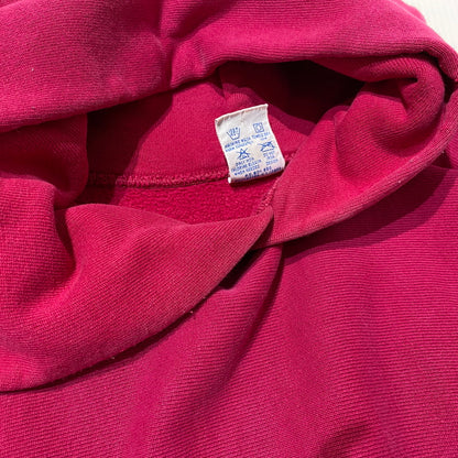 【中古品】【メンズ】 Champion チャンピオン 90's REVERSE WEAVE LOGO PARKA 90年代 リバースウィーブ ロゴ パーカー 長袖 トップス プルオーバーフーディ 刺繍タグ 145-260901-yo-03-teih サイズ：XL カラー：ラズベリーピンク 万代Net店