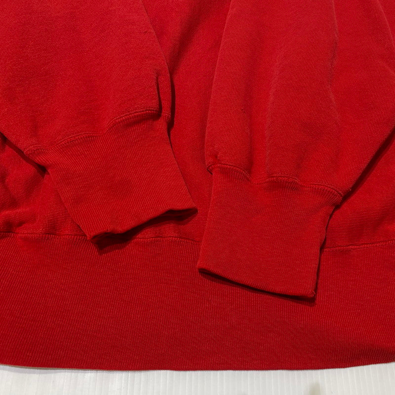 【中古品】【メンズ】 Champion チャンピオン 80's REVERSE WEAVE PENN SWEAT VINTAGE 80年代 リバースウィーブ ペン スウェット 長袖 トップス トレーナー トリコタグ 2枚タグ ヴィンテージ 145-260901-yo-01-teih サイズ：XL カラー：レッド 万代Net店