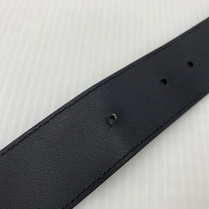 【現状渡し品】【メンズ】 GUCCI グッチ 406831 DJ20T 95 38 493949 GGマーモント ベルト アクセサリー レザーベルト 183-260909-ko-16-teih カラー：ブラック 万代Net店