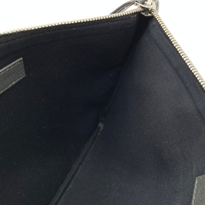 【中古品】【メンズ/レディース】 BALENCIAGA バレンシアガ 485110 ショッピング クリップ カバン クラッチバッグ レザーセカンドバッグ 180-260914-ko-07-teih カラー：グレー 万代Net店