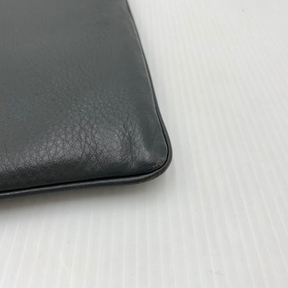 【中古品】【メンズ/レディース】 BALENCIAGA バレンシアガ 485110 ショッピング クリップ カバン クラッチバッグ レザーセカンドバッグ 180-260914-ko-07-teih カラー：グレー 万代Net店
