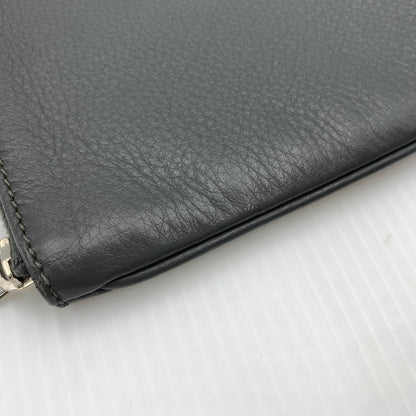 【中古品】【メンズ/レディース】 BALENCIAGA バレンシアガ 485110 ショッピング クリップ カバン クラッチバッグ レザーセカンドバッグ 180-260914-ko-07-teih カラー：グレー 万代Net店