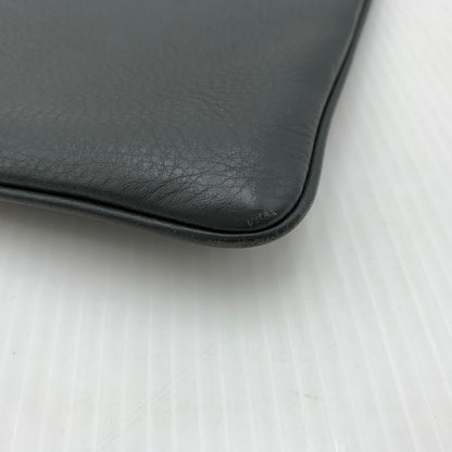 【中古品】【メンズ/レディース】 BALENCIAGA バレンシアガ 485110 ショッピング クリップ カバン クラッチバッグ レザーセカンドバッグ 180-260914-ko-07-teih カラー：グレー 万代Net店