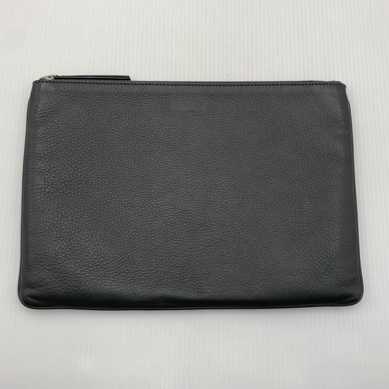 【中古品】【メンズ/レディース】 BALENCIAGA バレンシアガ 485110 ショッピング クリップ カバン クラッチバッグ レザーセカンドバッグ 180-260914-ko-07-teih カラー：グレー 万代Net店