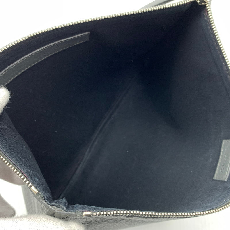 【中古品】【メンズ/レディース】 BALENCIAGA バレンシアガ 485110 ショッピング クリップ カバン クラッチバッグ レザーセカンドバッグ 180-260914-ko-07-teih カラー：グレー 万代Net店