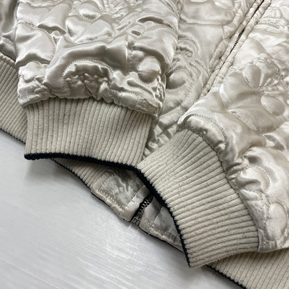 【中古品】【メンズ】 CREAM SODA クリームソーダ REVERSIBLE BECCHINN SUKAJANN リバーシブル ベッチン スカジャン アウター 145-260902-sa-06-teih サイズ：L カラー：ブラックシルバー 万代Net店