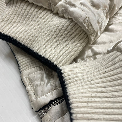 【中古品】【メンズ】 CREAM SODA クリームソーダ REVERSIBLE BECCHINN SUKAJANN リバーシブル ベッチン スカジャン アウター 145-260902-sa-06-teih サイズ：L カラー：ブラックシルバー 万代Net店