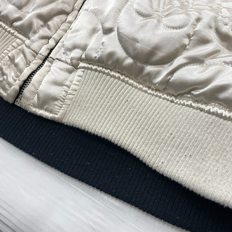 【中古品】【メンズ】 CREAM SODA クリームソーダ REVERSIBLE BECCHINN SUKAJANN リバーシブル ベッチン スカジャン アウター 145-260902-sa-06-teih サイズ：L カラー：ブラックシルバー 万代Net店