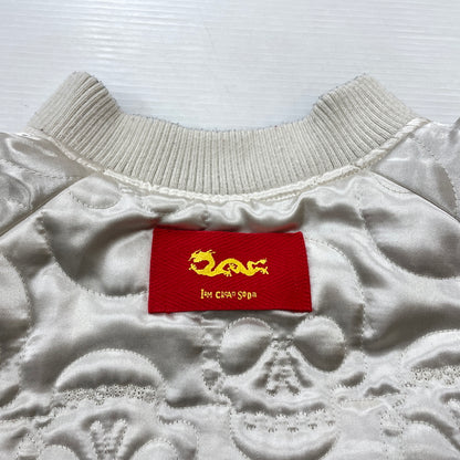 【中古品】【メンズ】 CREAM SODA クリームソーダ REVERSIBLE BECCHINN SUKAJANN リバーシブル ベッチン スカジャン アウター 145-260902-sa-06-teih サイズ：L カラー：ブラックシルバー 万代Net店