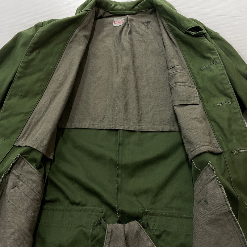 【中古品】【メンズ】 UNKNOWN SWEDISH MILITARY FIELD JACKET M-59 スウェーディッシュ ミリタリー フィールド ジャケット アウター 145-260902-sa-03-teih サイズ：L カラー：カーキ 万代Net店