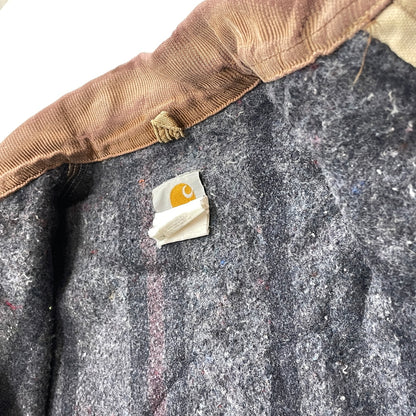 【ジャンク品】【メンズ】 CARHARTT カーハート DETROIT JACKET デトロイト ジャケット アウター 145-260902-sa-05-teih サイズ：不明 カラー：ベージュ 万代Net店