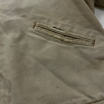 【ジャンク品】【メンズ】 CARHARTT カーハート DETROIT JACKET デトロイト ジャケット アウター 145-260902-sa-05-teih サイズ：不明 カラー：ベージュ 万代Net店