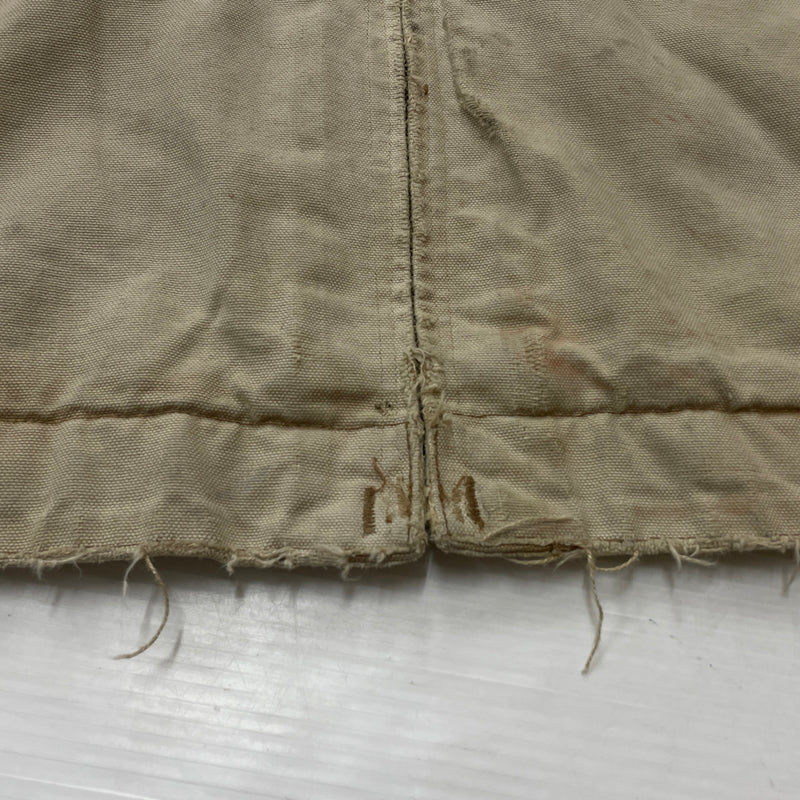 【ジャンク品】【メンズ】 CARHARTT カーハート DETROIT JACKET デトロイト ジャケット アウター 145-260902-sa-05-teih サイズ：不明 カラー：ベージュ 万代Net店