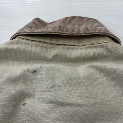【ジャンク品】【メンズ】 CARHARTT カーハート DETROIT JACKET デトロイト ジャケット アウター 145-260902-sa-05-teih サイズ：不明 カラー：ベージュ 万代Net店