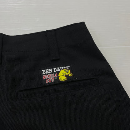 【中古品】【メンズ】 BEN DAVIS ベン デイビス GORILLA CUT DENIM ゴリラ カット デニム ボトムス ジーンズ 156-260902-sa-02-teih サイズ：30 カラー：ブラック 万代Net店