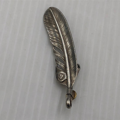 【中古品】【メンズ】 WING ROCK ウィング ロック FEATHER TALON GOLD METAL FC-2 フェザー 銀爪 金メタル アクセサリー 左向き 191-260907-sa-03-teih カラー：シルバー 万代Net店
