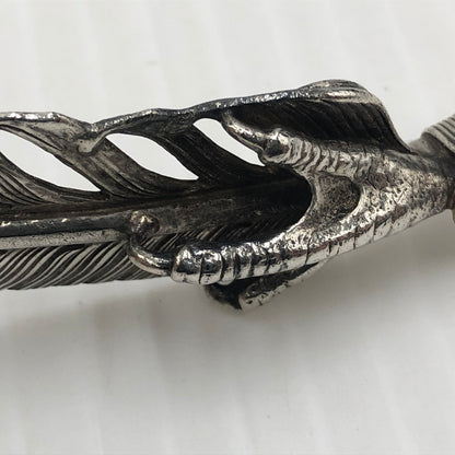 【中古品】【メンズ】 WING ROCK ウィング ロック FEATHER TALON GOLD METAL FC-2 フェザー 銀爪 金メタル アクセサリー 左向き 191-260907-sa-03-teih カラー：シルバー 万代Net店