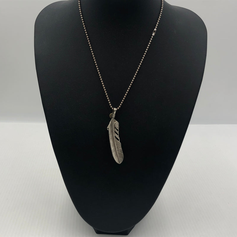 【中古品】【メンズ】 WING ROCK ウィング ロック FEATHER TALON GOLD METAL FC-2 フェザー 銀爪 金メタル アクセサリー 左向き 191-260907-sa-03-teih カラー：シルバー 万代Net店