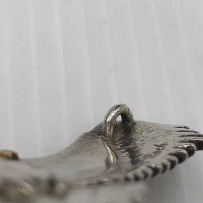 【中古品】【メンズ】 WING ROCK ウィング ロック EAGLE L RUBY EYE イーグル L ルビー目 アクセサリー 頭金 191-260907-sa-06-teih カラー：シルバー 万代Net店