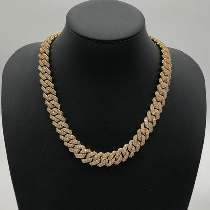 【中古品】【メンズ】 EMPIRE HOLLYWOOD エンパイア ハリウッド CUBANCHAIN NECKLACE BRACELET SET キューバンチェーン ネックレス ブレスレット セット アクセサリー 192-260907-sa-11-teih カラー：ゴールド 万代Net店