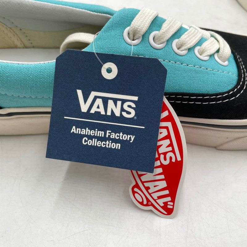 【中古品】【メンズ】 VANS バンズ ANAHEAM FACTORY COLLECTION ERA VN0A2RR1VPJ アナハイム ファクトリー コレクション エラ スニーカー 靴 シューズ 162-260905-yo-10-teih サイズ：26cm カラー：ブラック/アクア 万代Net店