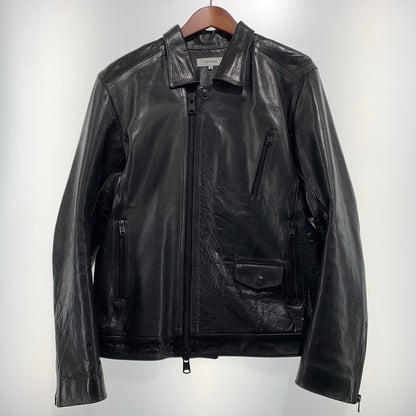 【中古品】【メンズ】 NONNATIVE ノンネイティブ COWHIDE RIDERS JACKET TNP-NN-J-6003 カウレザー ライダーズジャケット アウター 140-260904-ko-09-teih サイズ：3 カラー：ブラック 万代Net店