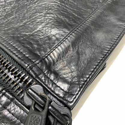 【中古品】【メンズ】 NONNATIVE ノンネイティブ COWHIDE RIDERS JACKET TNP-NN-J-6003 カウレザー ライダーズジャケット アウター 140-260904-ko-09-teih サイズ：3 カラー：ブラック 万代Net店