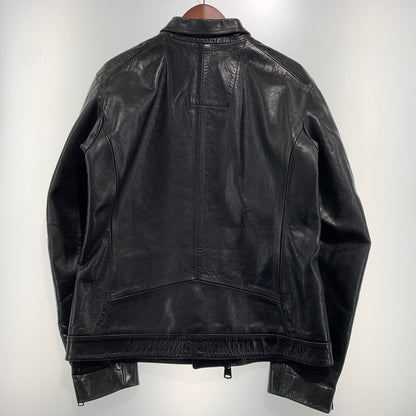 【中古品】【メンズ】 NONNATIVE ノンネイティブ COWHIDE RIDERS JACKET TNP-NN-J-6003 カウレザー ライダーズジャケット アウター 140-260904-ko-09-teih サイズ：3 カラー：ブラック 万代Net店