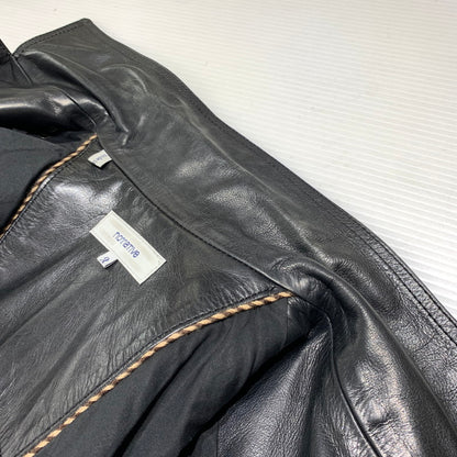 【中古品】【メンズ】 NONNATIVE ノンネイティブ COWHIDE RIDERS JACKET TNP-NN-J-6003 カウレザー ライダーズジャケット アウター 140-260904-ko-09-teih サイズ：3 カラー：ブラック 万代Net店