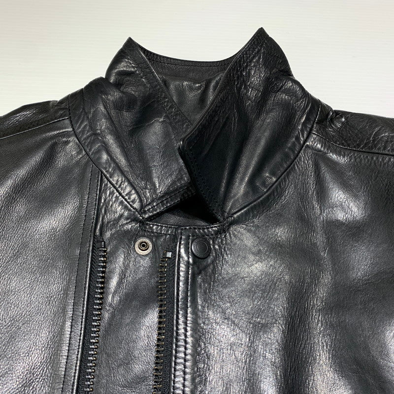 【中古品】【メンズ】 NONNATIVE ノンネイティブ COWHIDE RIDERS JACKET TNP-NN-J-6003 カウレザー ライダーズジャケット アウター 140-260904-ko-09-teih サイズ：3 カラー：ブラック 万代Net店