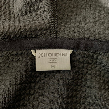 【中古品】【メンズ】 HOUDINI フーディニ MONO AIR HOUDI F20 DK01 モノ エア フーディ ライトアウター フルジップジャケット 144-260904-ko-07-teih サイズ：M カラー：ブラック 万代Net店