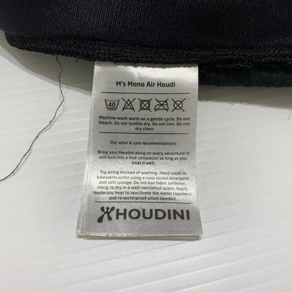 【中古品】【メンズ】 HOUDINI フーディニ MONO AIR HOUDI F20 DK01 モノ エア フーディ ライトアウター フルジップジャケット 144-260904-ko-07-teih サイズ：M カラー：ブラック 万代Net店