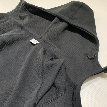 【中古品】【メンズ】 HOUDINI フーディニ MONO AIR HOUDI F20 DK01 モノ エア フーディ ライトアウター フルジップジャケット 144-260904-ko-07-teih サイズ：M カラー：ブラック 万代Net店
