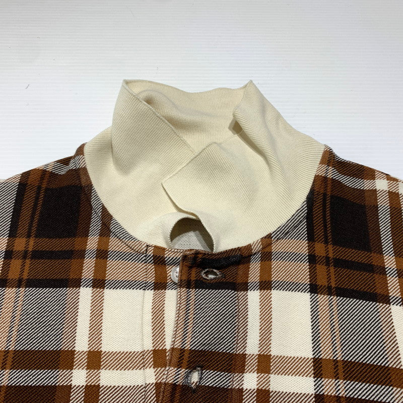 【中古品】【メンズ】 A BATHING APE アベイシングエイプ S/S POLO SHIRT ショートスリーブ ポロシャツ 半袖 トップス ハーフボタン 142-260904-ko-03-teih サイズ：M カラー：チェック 万代Net店