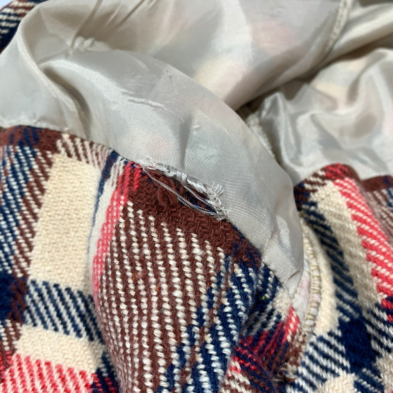 【現状渡し品】【メンズ】 A BATHING APE アベイシングエイプ CHECK S/S SHIRT チェック ショートスリーブ シャツ 半袖 トップス コットン レーヨン 142-260904-ko-06-teih サイズ：L カラー：チェック 万代Net店