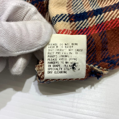【現状渡し品】【メンズ】 A BATHING APE アベイシングエイプ CHECK S/S SHIRT チェック ショートスリーブ シャツ 半袖 トップス コットン レーヨン 142-260904-ko-06-teih サイズ：L カラー：チェック 万代Net店