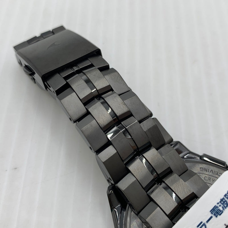 【中古品】【メンズ】 CASIO カシオ OCEANUS MANTA S5000 SERIES OCW-S5000B-1AJF オシアナス 腕時計 電波ソーラー 197-260909-ko-11-teih カラー：ブラック 万代Net店