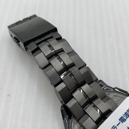 【中古品】【メンズ】 CASIO カシオ OCEANUS MANTA S5000 SERIES OCW-S5000B-1AJF オシアナス 腕時計 電波ソーラー 197-260909-ko-11-teih カラー：ブラック 万代Net店