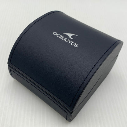 【中古品】【メンズ】 CASIO カシオ OCEANUS MANTA S5000 SERIES OCW-S5000B-1AJF オシアナス 腕時計 電波ソーラー 197-260909-ko-11-teih カラー：ブラック 万代Net店