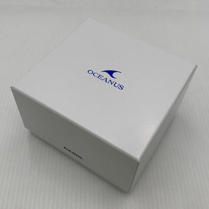 【中古品】【メンズ】 CASIO カシオ OCEANUS MANTA S5000 SERIES OCW-S5000B-1AJF オシアナス 腕時計 電波ソーラー 197-260909-ko-11-teih カラー：ブラック 万代Net店