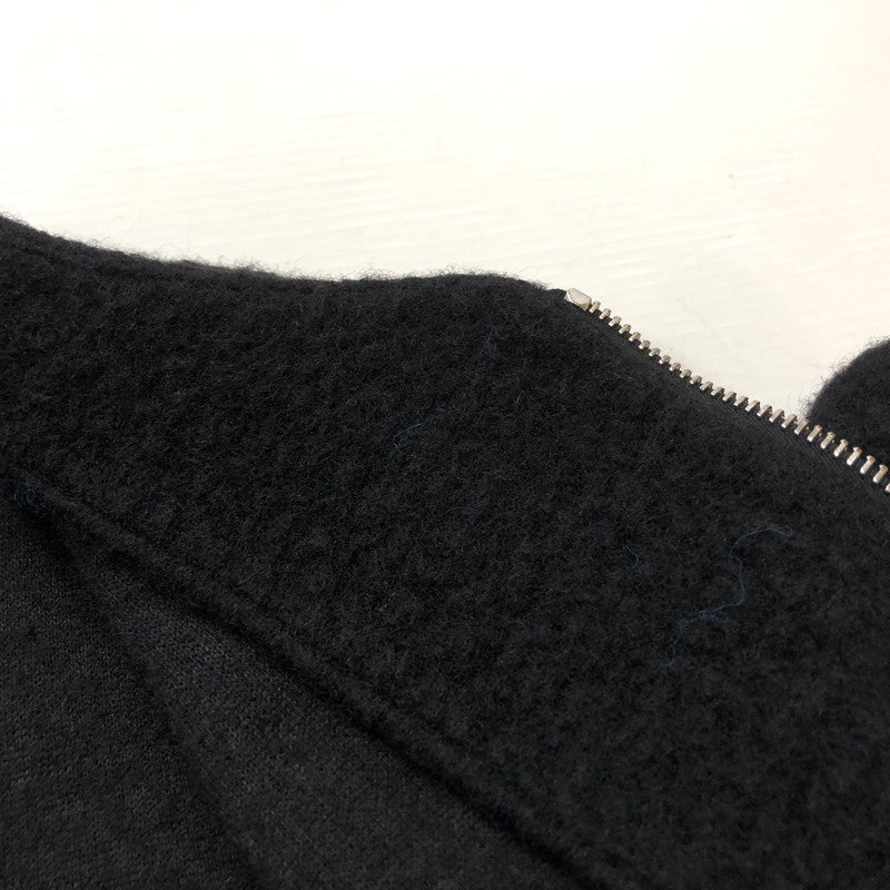 【中古品】【メンズ】 H BEAUTY&YOUTH エイチ ビューティー アンド ユース WOOL ZIP UP BOURSON 1228-699-0803 ウール ジップ アップ ブルゾン アウター 147-260909-sa-03-teih サイズ：L カラー：ブラック 万代Net店