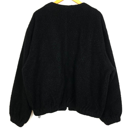 【中古品】【メンズ】 H BEAUTY&YOUTH エイチ ビューティー アンド ユース WOOL ZIP UP BOURSON 1228-699-0803 ウール ジップ アップ ブルゾン アウター 147-260909-sa-03-teih サイズ：L カラー：ブラック 万代Net店